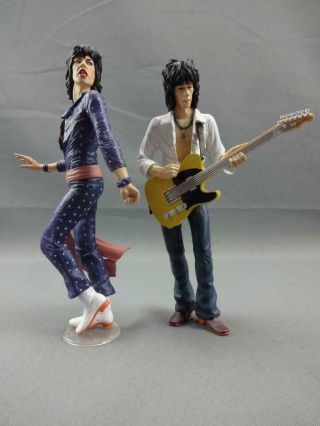 2008 Medicom Pvc Figure Rock N Roll Rolling Stones Mick Jagger & Keith Richards