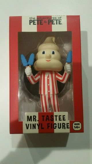 Mr.  Tastee Vinyl Figure The Adventures Of Pete & Pete Nickelodeon Nick Box And