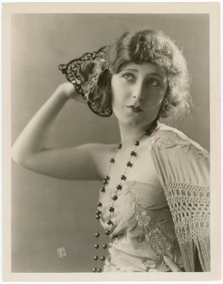 Enchanting Silent Film Actress Virginia Brown Faire Vintage 1920s Photograph