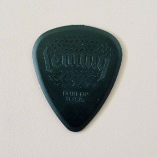 Motorhead Lemmy Kilmister 100 Authentic Rare Tour Guitar Pick Black Dunlop Grip