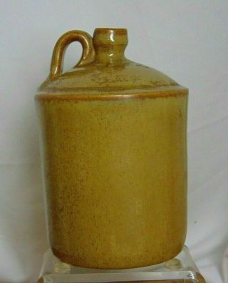 Vintage Gordy Pottery W J Gordy Signed (in Script) Handled Small Whiskey Jug