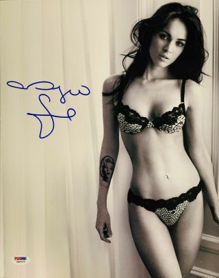 Megan Fox Sexy Authentic Signed 16x20 Photo Auto Lingerie Psa/dna