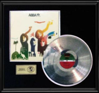 Abba The Album Lp Gold Record Platinum Disc Album Frame Non Riaa