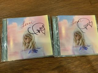 Taylor Swift Lover Signed Insert Booklet Me Cd Single Rare