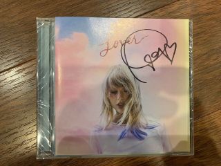 Taylor Swift Lover Signed Insert Booklet Me CD Single RARE 3