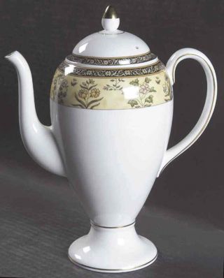 Wedgwood India Coffee Pot And Lid