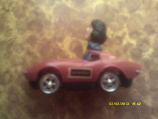 Welcome Back Kotter toy car w/TRAVOLTA - driver ' s seat (app.  3 