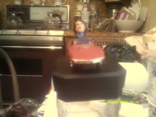 Welcome Back Kotter toy car w/TRAVOLTA - driver ' s seat (app.  3 