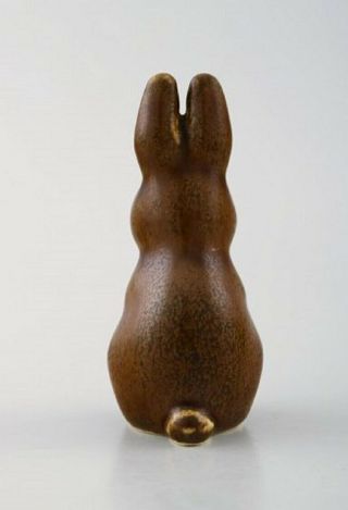 Knud Basse,  Denmark.  Rabbit in glazed ceramics.  1960 ' s 3