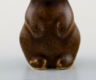 Knud Basse,  Denmark.  Rabbit in glazed ceramics.  1960 ' s 5