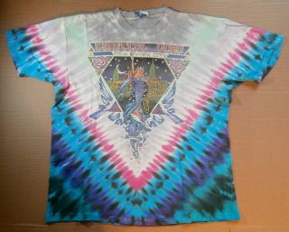 Vintage 1988 Grateful Dead Tie - Dye T - Shirt – York City – Liquid Blue Est.  Xl
