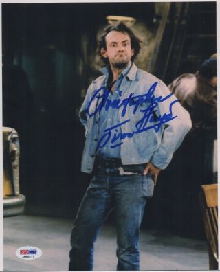 Christopher Lloyd Signed Taxi 8x10 Photo Autograph Auto Psa Dna Back To Future