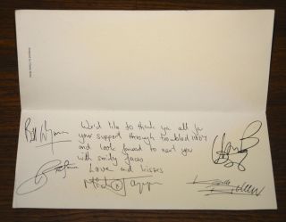 THE ROLLING STONES 1967 OFFICIAL UK FAN CLUB CHRISTMAS CARD NEWSLETTER ENVELOPE 6