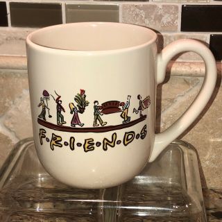 Vintage Friends Tv Show Coffee Mug 1996 Warner Bros Central Perk Cup