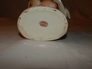 Enesco Rare Hat Lady Head Vase Minty with label 3