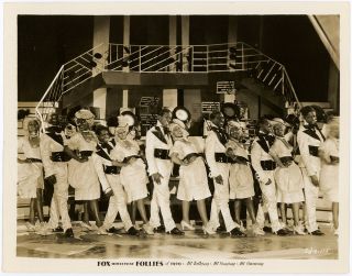 African American Dancers In Fox Movietone Follies Of 1929 Vintage Photograph