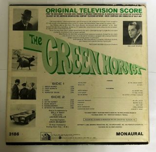 Rare 1966 The Green Hornet LP TV SoundTrack Billy May Only One On eBay 2