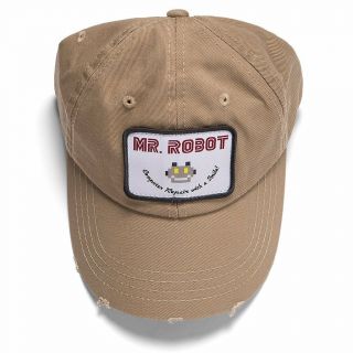 Mr.  Robot Computer Repair With A Smile Cap Hat Loot Crate Baseball Hat