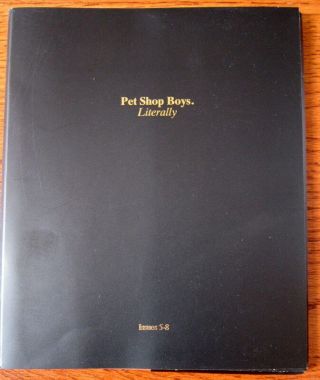 " Petshop Boys " Literally.  Issues 5 - 8 In Folder.  Rare.