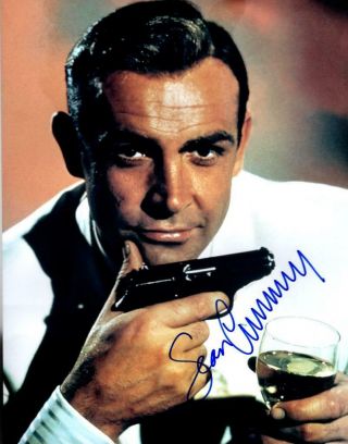 Sean Connery Signed 11x14 Picture Photo Autographed Includes