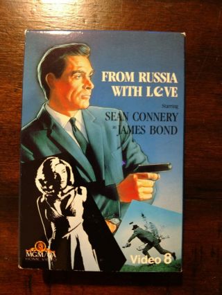 Rare Video 8 Movie 8mm From Russia With Love James Bond Sean Connery