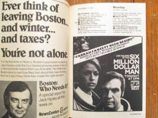 1978 TV Guide (STAR WARS HOLIDAY SPECIAL/SIX MILLION DOLLAR MAN/ELIZABETH TAYLOR 3