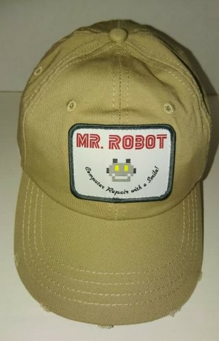 Mr.  Robot Baseball Cap / Hat Lootcrate DX Exclusive (Rare) Loot Crate 3