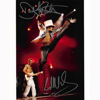 David Lee Roth & Eddie Van Halen (49079) - Autographed In Person 8x10 W/