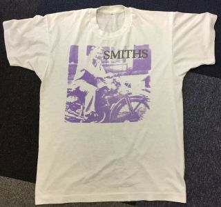 The Smiths Bigmouth Strikes Again Vintage T - Shirt 1980s Morrissey