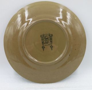 Buffalo Pottery Emerald Deldare Ware 1911 Syntax The Garden Trio 9 ½” 5