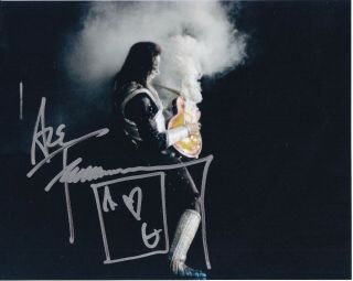Ace Frehley Kiss 8 X10 Signed Photo Rare Autographed Space Ace 004