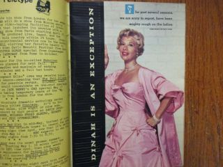 April - 1959 TV Guide (RICHARD DIAMOND/DAVID JANSSEN/GENE KELLY/COLEEN GRAY/RAWHIDE 6
