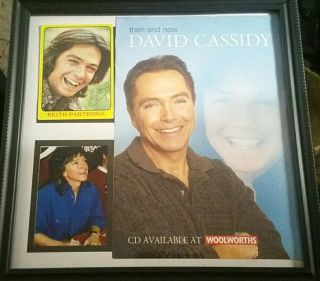 David Cassidy Signed Autographed Vintage Trading Card Photo,  Proof