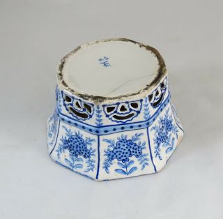 Ink - well Fábrica do Carvalhinho portuguese faience - Early 20th Century; Marked; 7