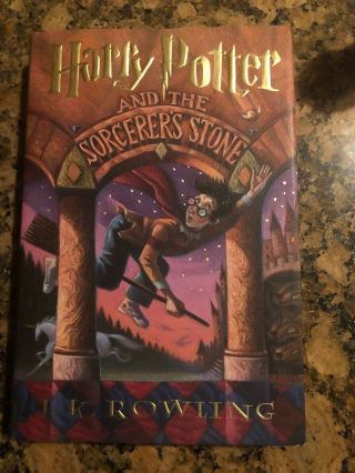 Harry Potter And The Sorcerers Stone Daniel Radcliffe Signed Hardcover Book Bas