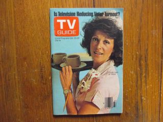 October 23 - - 1976 Tv Guide (linda Lavin/alice/richard Shull/holmes & Yoyo)