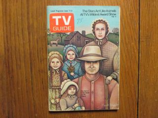 June 7 - 1975 TV Guide (LITTLE HOUSE ON THE PRAIRIE/KAREN GRASSLE/CAROLINE INGALLS 4