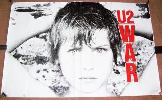 U2 Stunning Large U.  K.  Record Company Promo Poster For The Album 