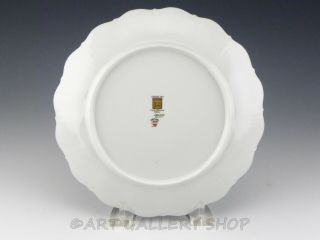Limoges France GIRAUD CORAIL SHELL WHITE & GOLD 10 - 1/4 