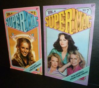 Cheryl Ladd Charlies Angels Magazines Mag 1979 And 1980 Issues 8.  5 " X 5.  5 "