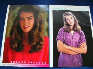 1970s - Brooke Shields Japan 149 Clippings & Poster PRETTY BABY VERY RARE 7