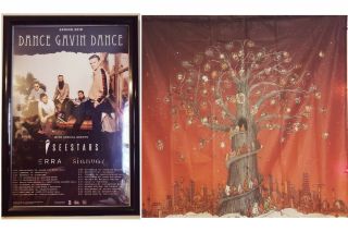 Dance Gavin Dance Artificial Selection Album Art Wall Flag & Vip Tour Poster