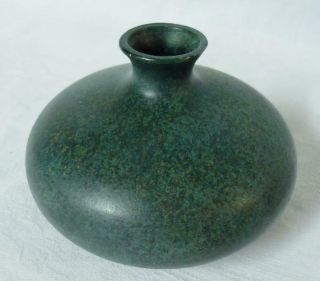 Fulper Greuby Saxbo Arts & Crafts Matte Green Art Pottery Vase 2