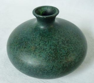 Fulper Greuby Saxbo Arts & Crafts Matte Green Art Pottery Vase 3