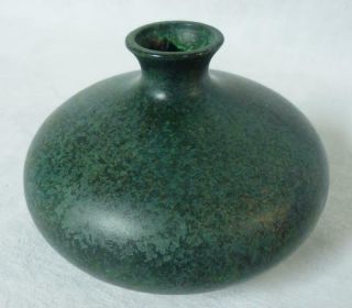 Fulper Greuby Saxbo Arts & Crafts Matte Green Art Pottery Vase 4
