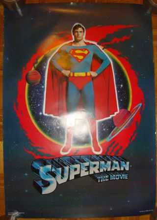 Superman The Movie - Sci Fi - R.  Donner - Ch.  Reeves - Hero - Special Poster (23x32)
