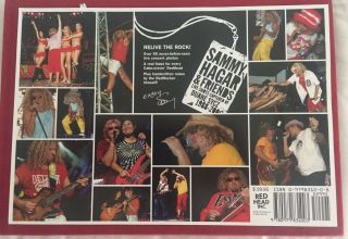 Sammy Hagar and Friends Live Shots Coffee Table Book Signed by 4 band members 2