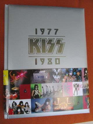 KISS SIGNED BOOK ALBUM - GENE SIMMONS ACE FREHLEY PETER CRISS PAUL STANLEY - RARE 3