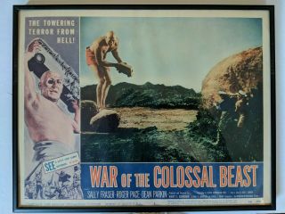 War Of The Colossal Beast Lobby Card 1958