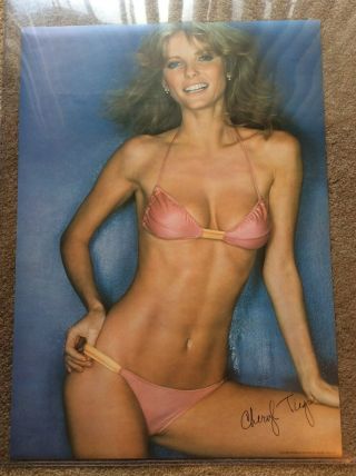 1978 Pro Arts 14 - 591 Ms.  Tiegs / Cheryl Tiegs Bikini Poster - 20 " X 28 "